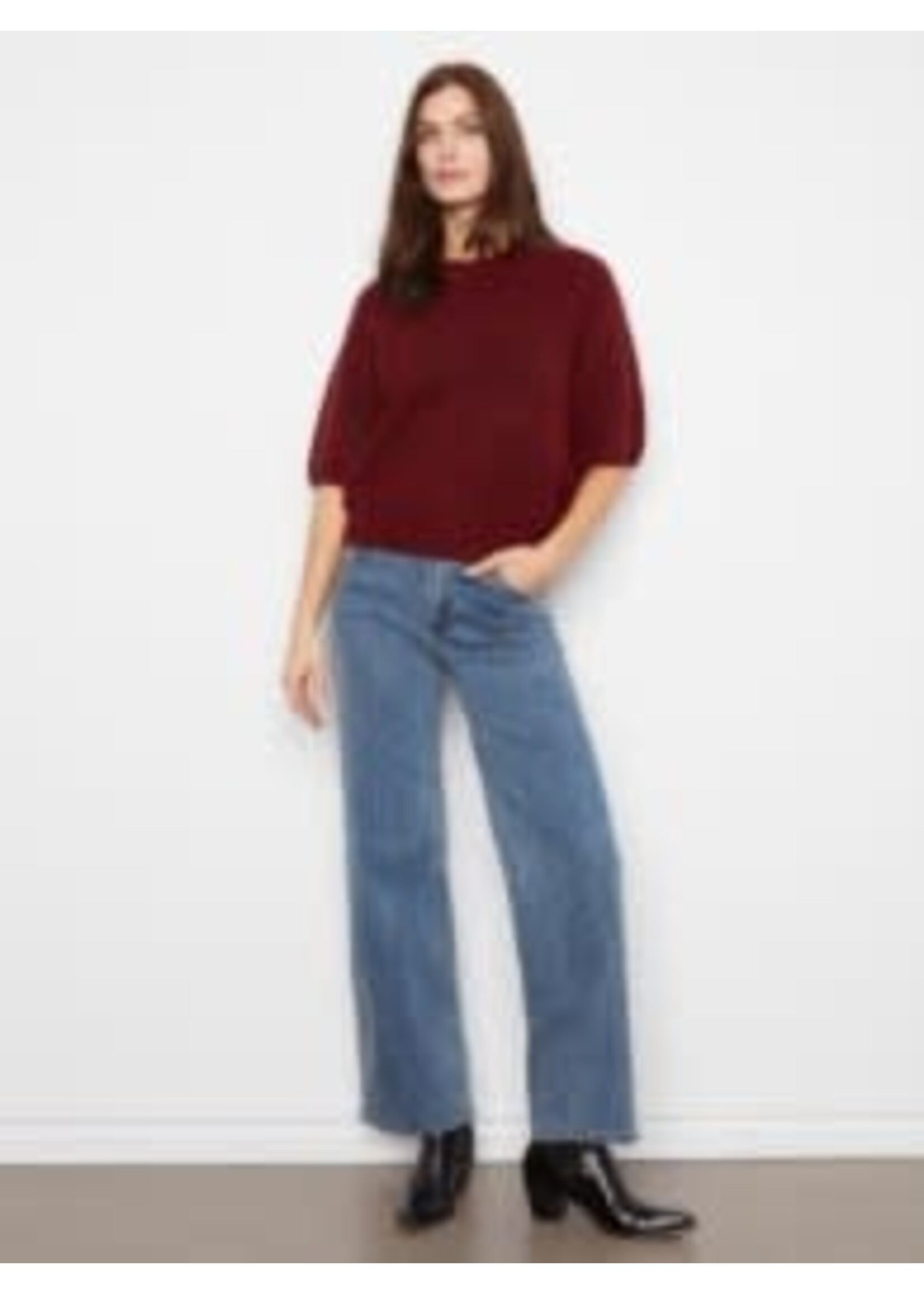 Charlie B Charlie B Elbow Sleeve Balloon Sweater