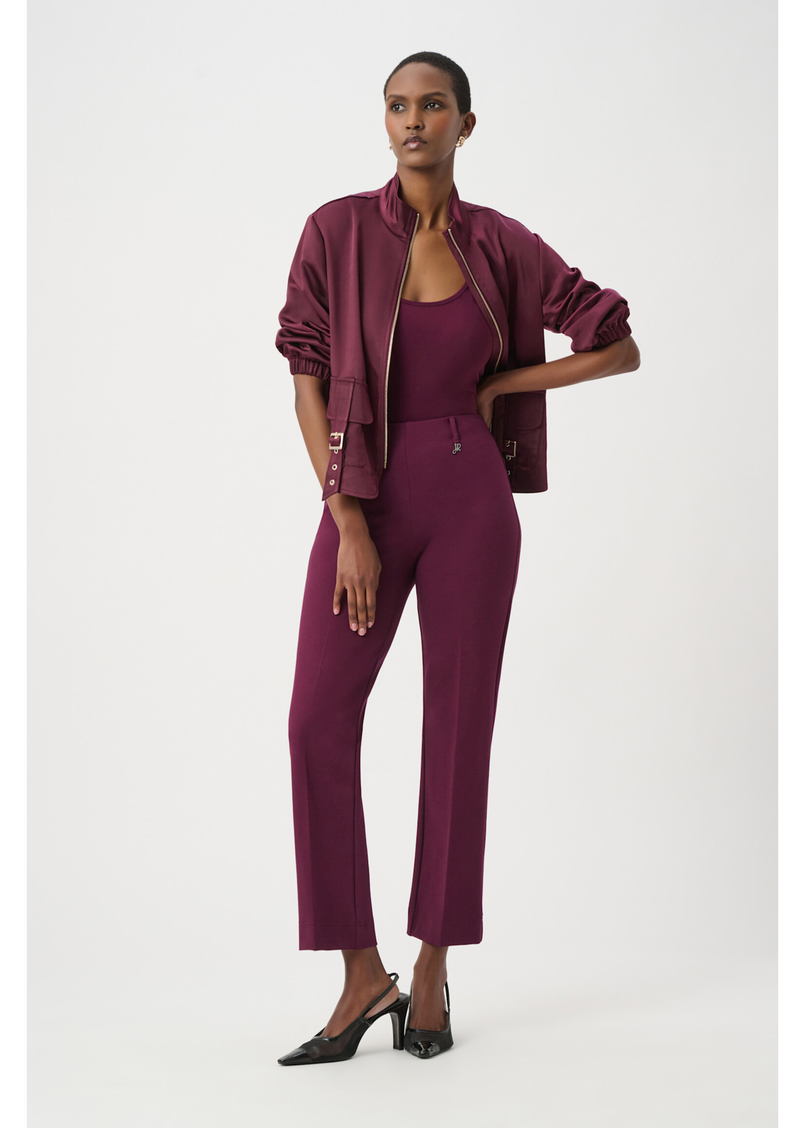 Joseph Ribkoff JR Straight Pull-On Pant
