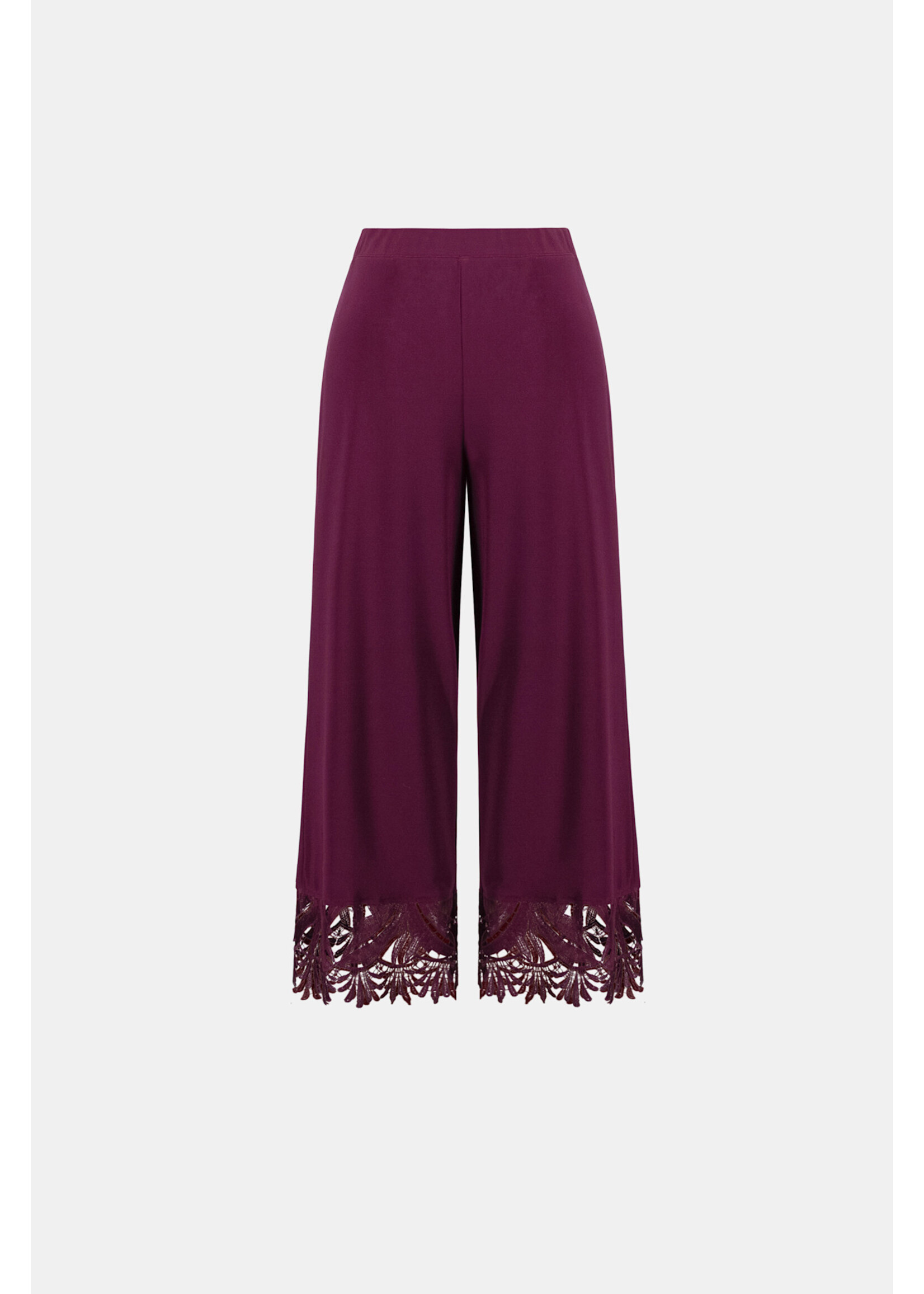 Joseph Ribkoff JR Lace Hem Culotte Pants