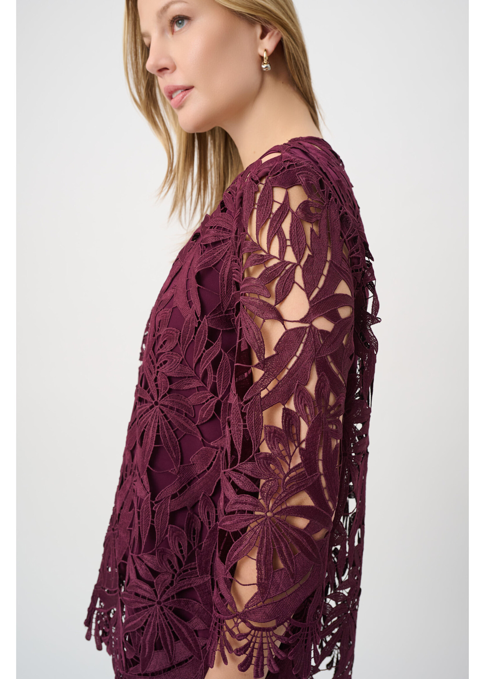 Joseph Ribkoff JR Lace Straight Cover-Up