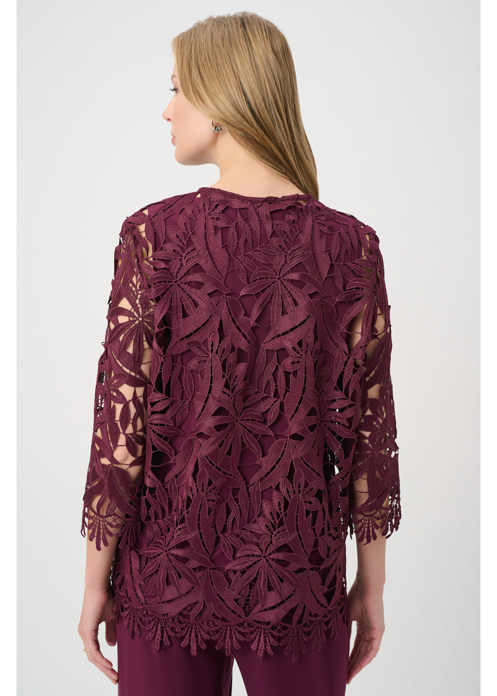 Joseph Ribkoff JR Lace Straight Cover-Up