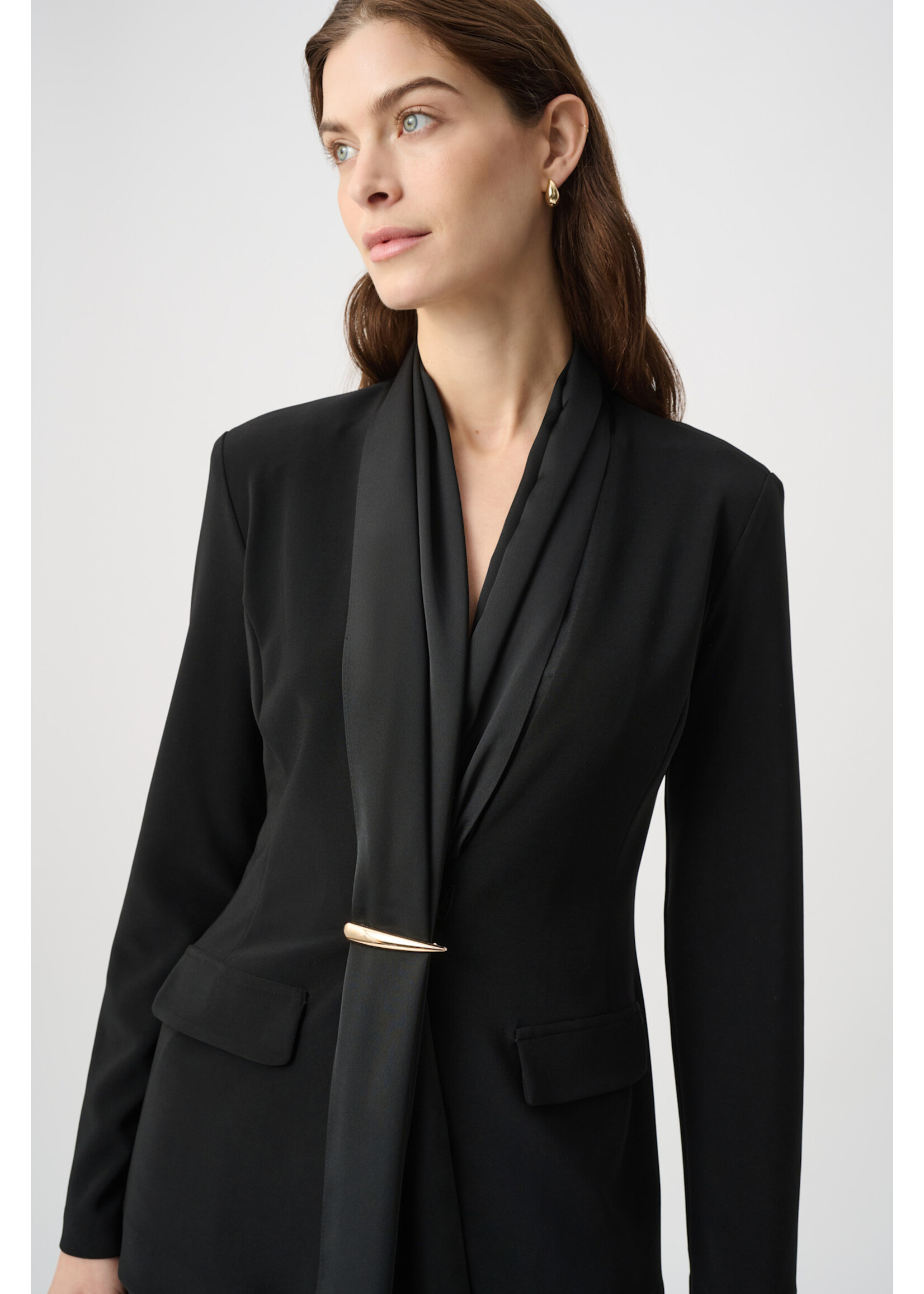 Joseph Ribkoff JR Scarf Collar Blazer