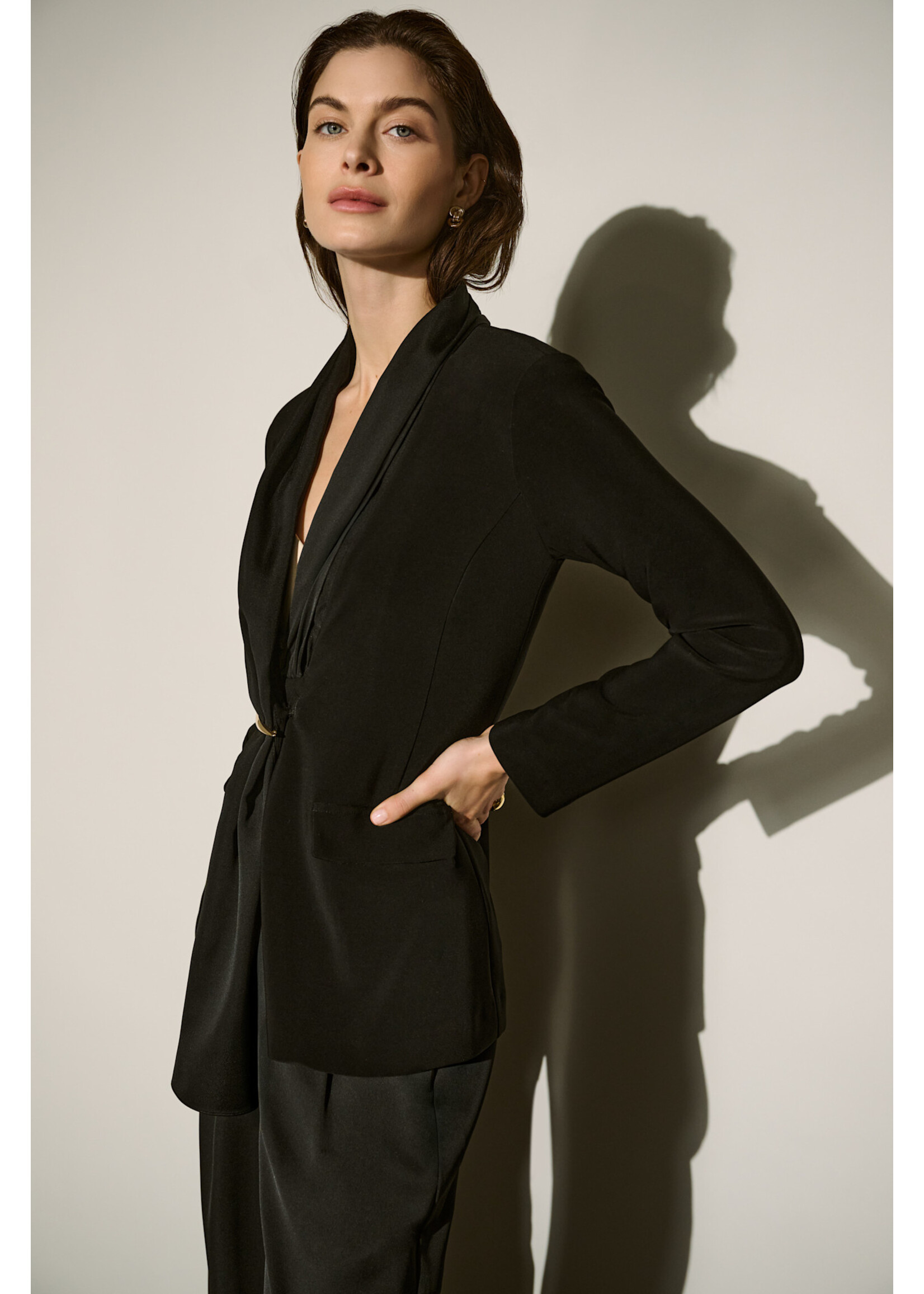Joseph Ribkoff JR Scarf Collar Blazer
