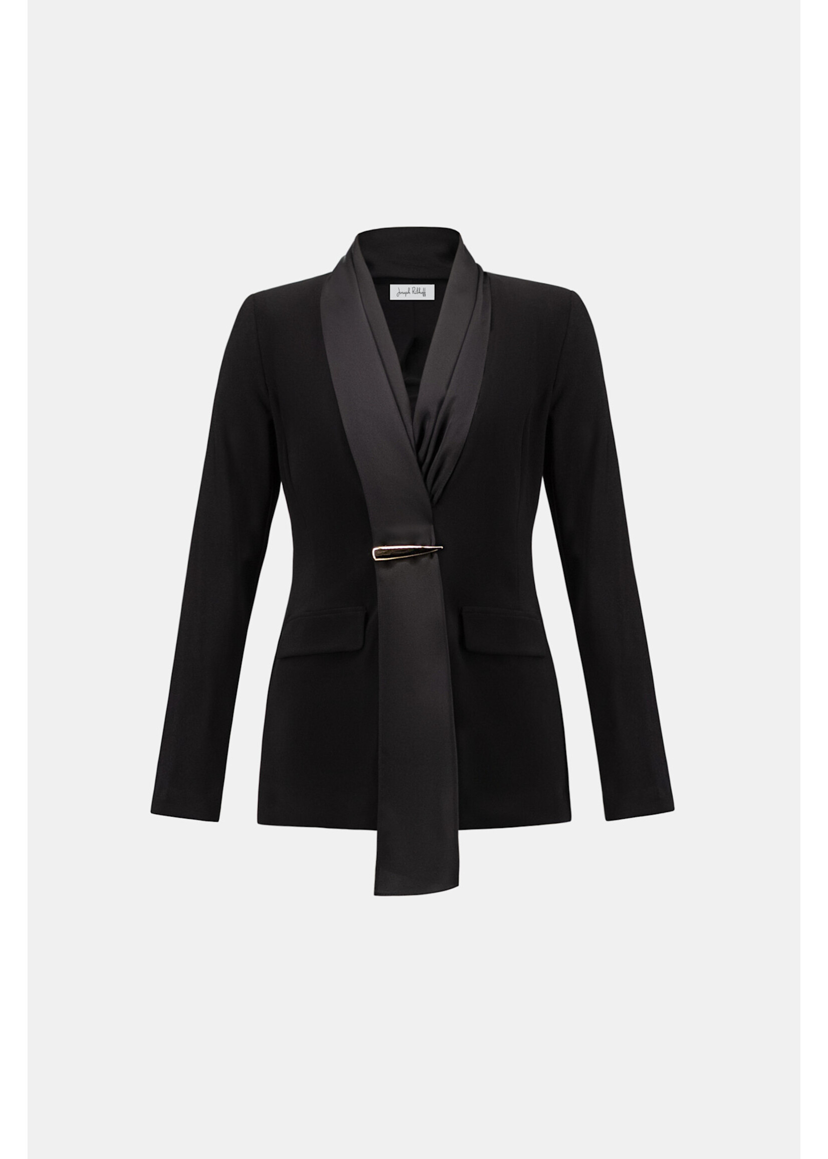 Joseph Ribkoff JR Scarf Collar Blazer