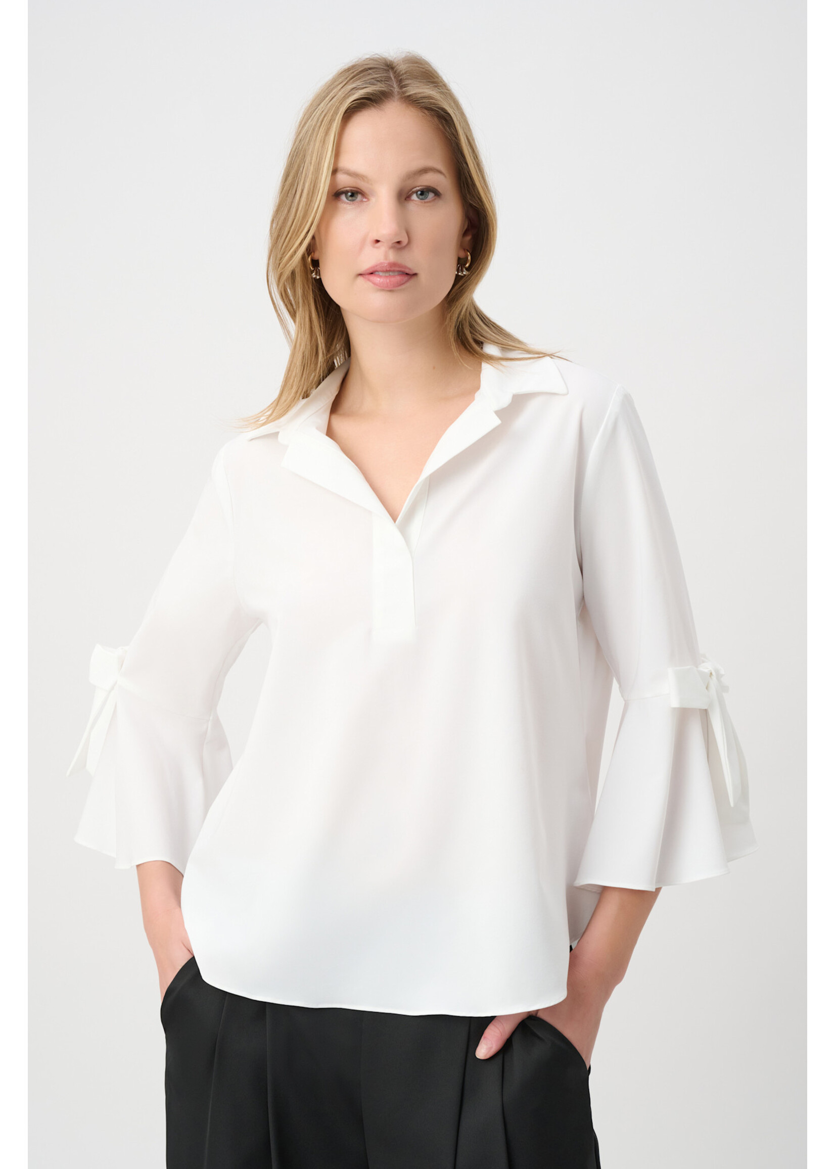 Joseph Ribkoff JR Trapeze Tunic with Bow Detail