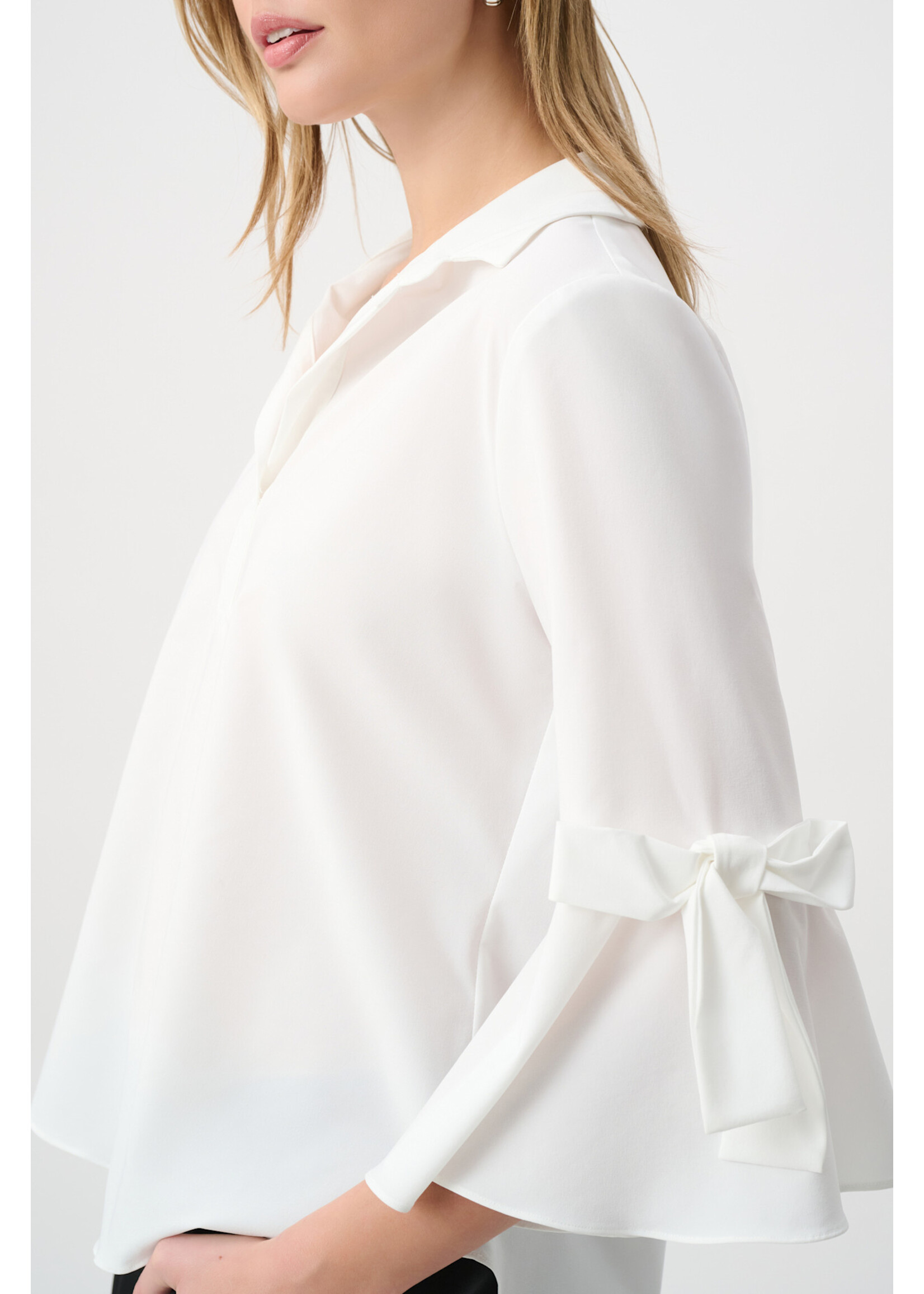 Joseph Ribkoff JR Trapeze Tunic with Bow Detail
