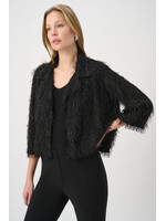 Joseph Ribkoff JR Fringed Short Blazer