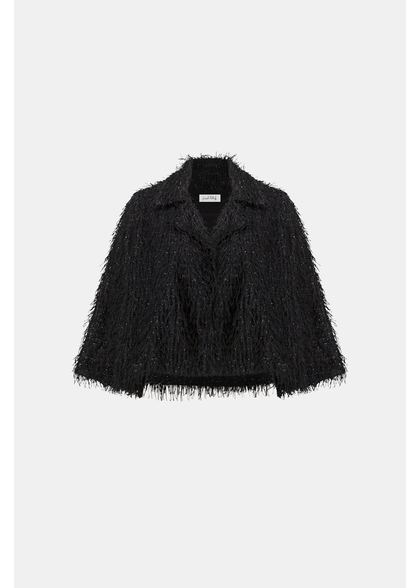 Joseph Ribkoff JR Fringed Short Blazer