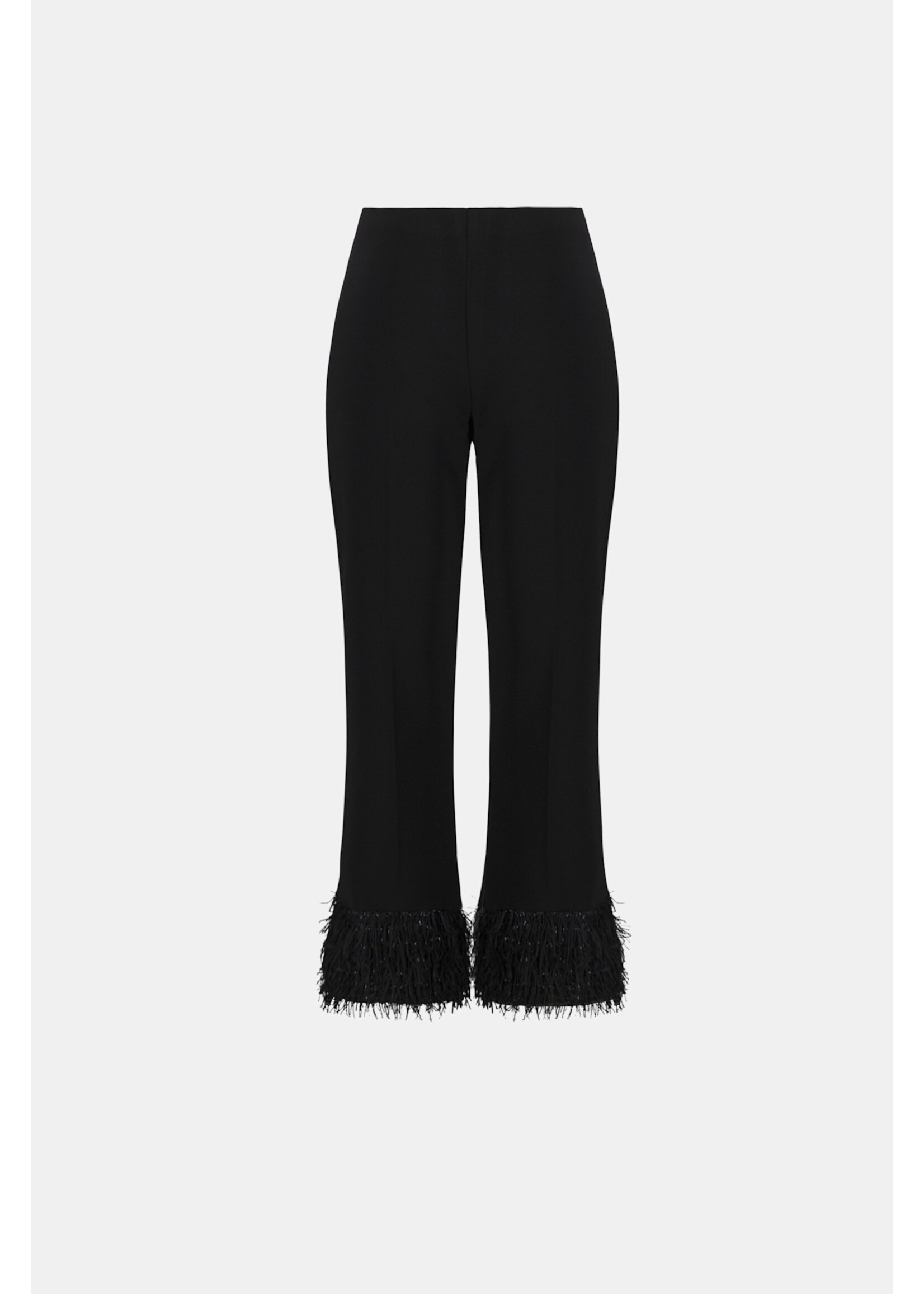 Joseph Ribkoff JR Fringed Flared Pants