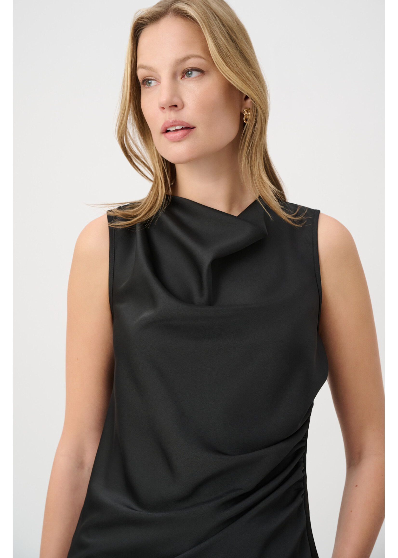 Joseph Ribkoff JR Recycled Satin Sleeveless Top