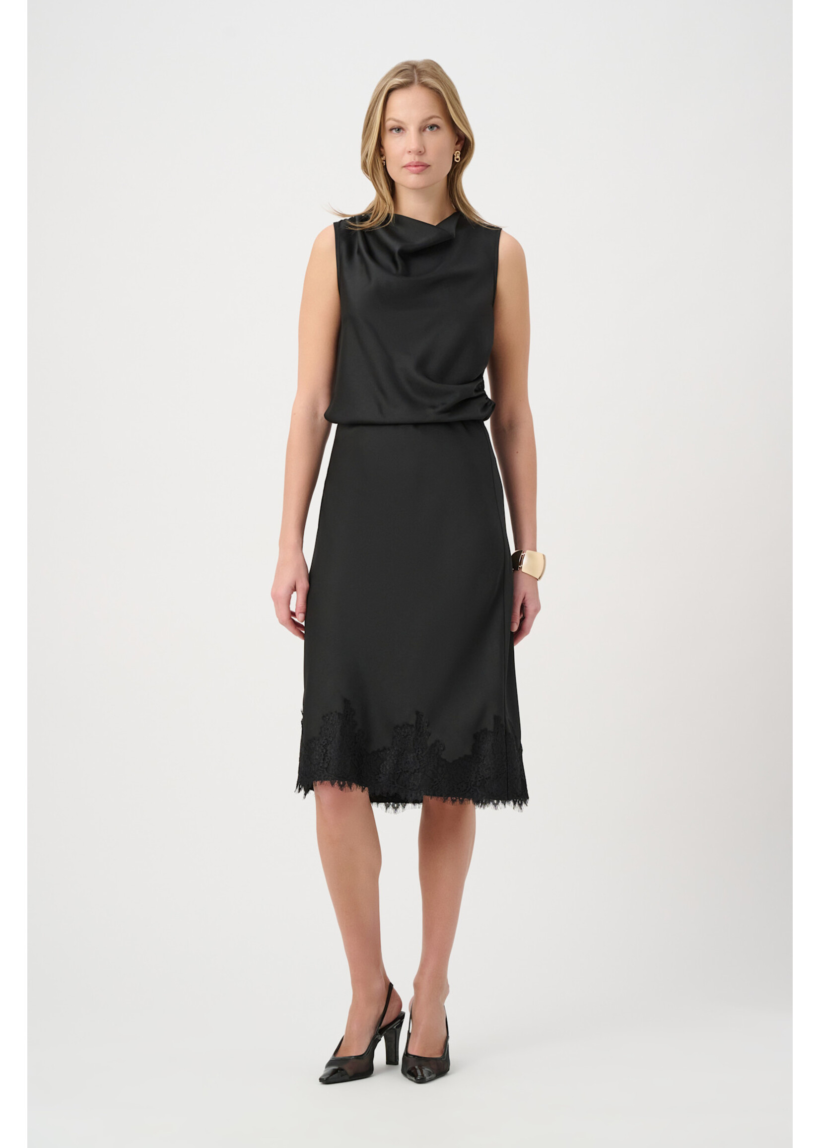 Joseph Ribkoff JR Recycled Satin Sleeveless Top