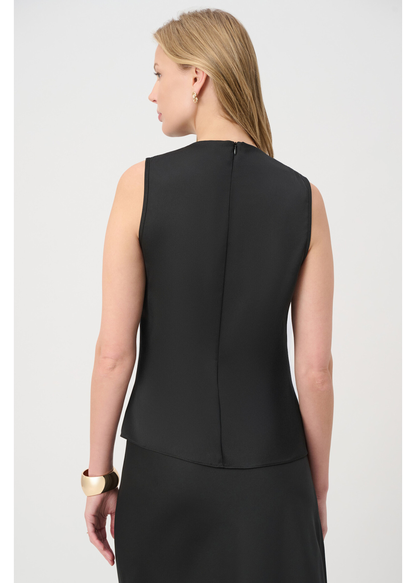 Joseph Ribkoff JR Recycled Satin Sleeveless Top