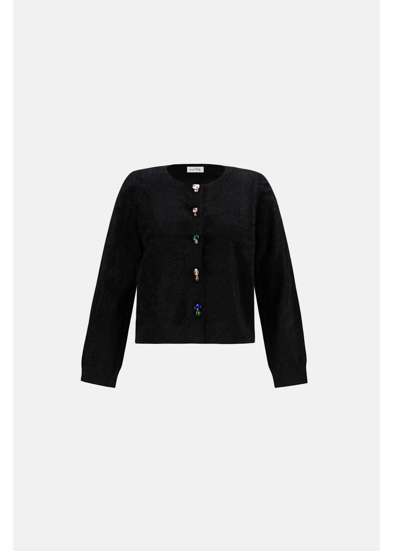 Joseph Ribkoff JR Bejeweled Crewneck Cardigan