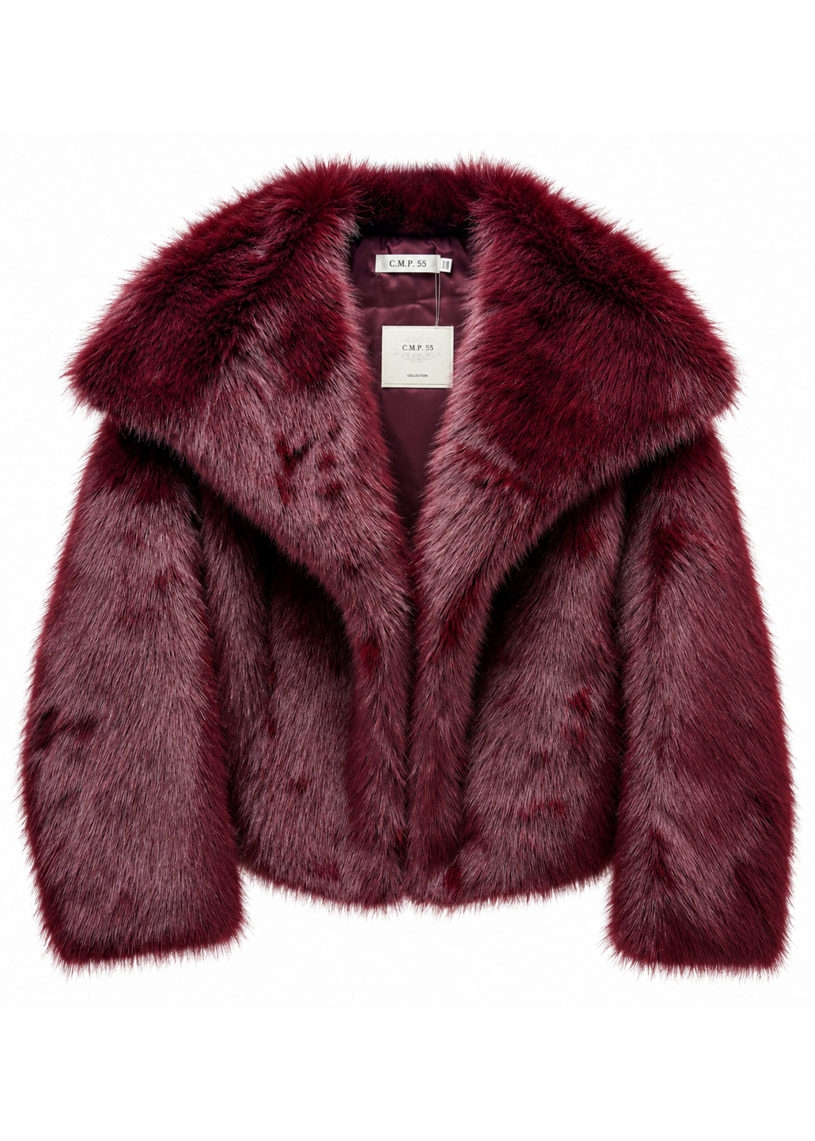 C.M.P. 55 C.M.P. 55 Faux Fur Coat B005