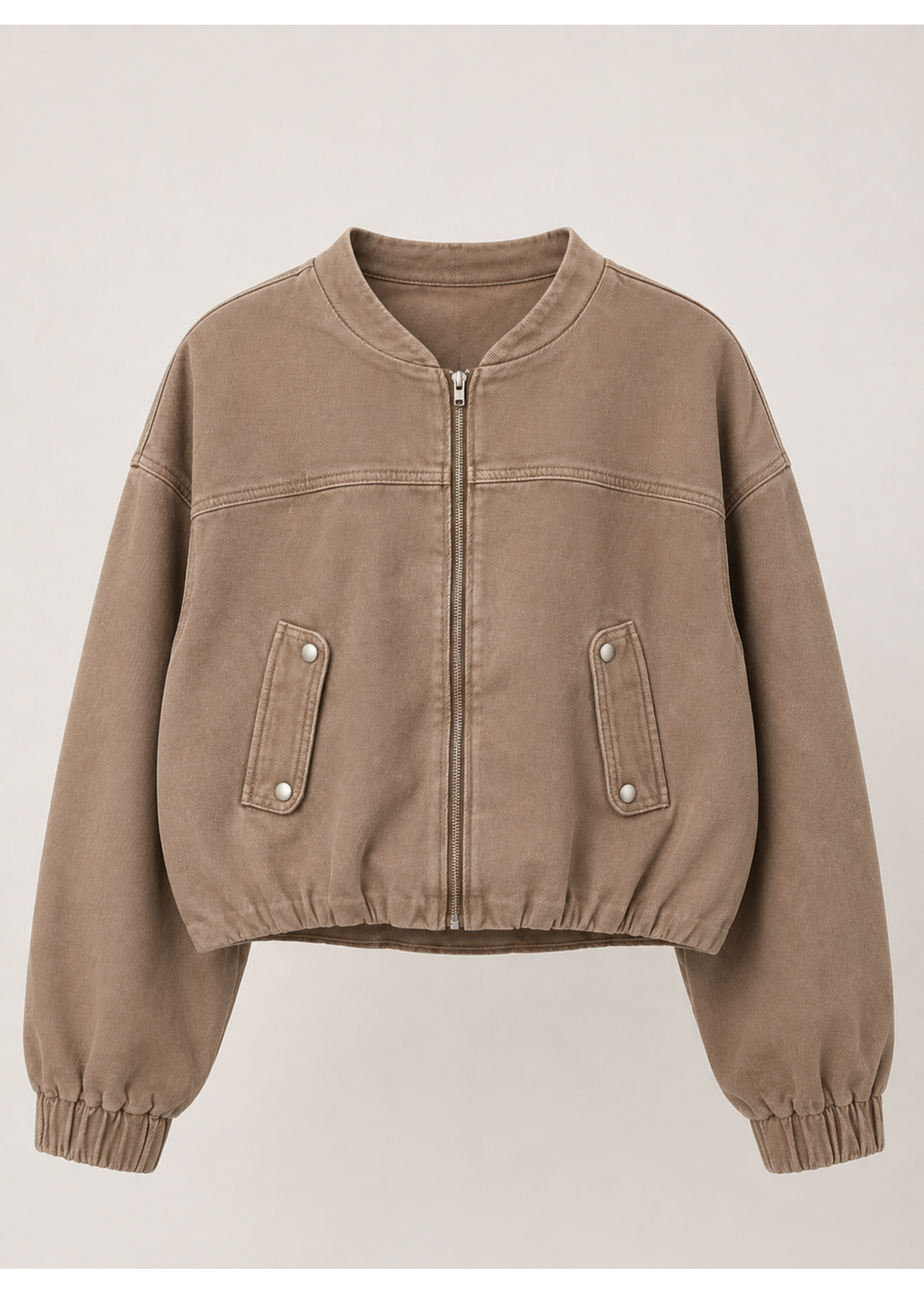 Yoga Jeans Yoga Jeans Cropped Jacket Mocha