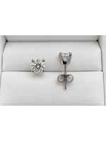 Vintage 14kw Diamond Stud Earrings 0.25ct MSRP $800