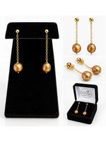 Vintage 14ky Pearl Dangle Earrings MSRP $500