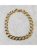 Vintage Heavy 10ky Gold Bracelet 8.75" MSRP $4600