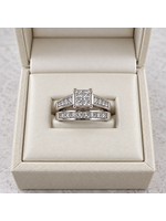 Vintage Jewellery Vintage Quad Diamond Set 14kw 1ctw MSRP $3800