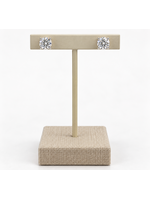 Lab Diamond Earrings 14kw 4.0ctw