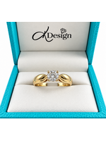 Vintage Diamond Solitaire 14k .50ctw SI1/2 GH SZ 7 MSRP $2800