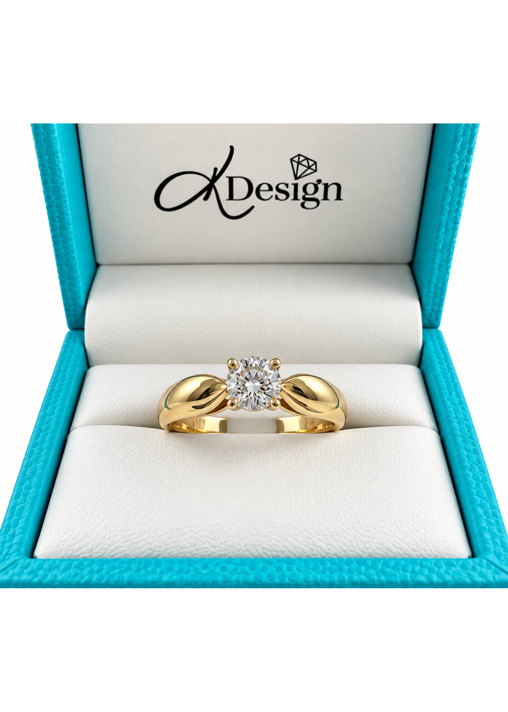 Vintage Diamond Solitaire 14k .50ctw SI1/2 GH SZ 7 MSRP $2800