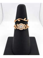 Vintage Rose and Vine Engagement Set size 7 MSRP $1400