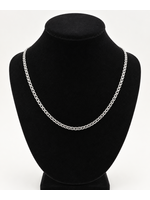 Sterling Silver Rhodium Plated Marine Link Chain