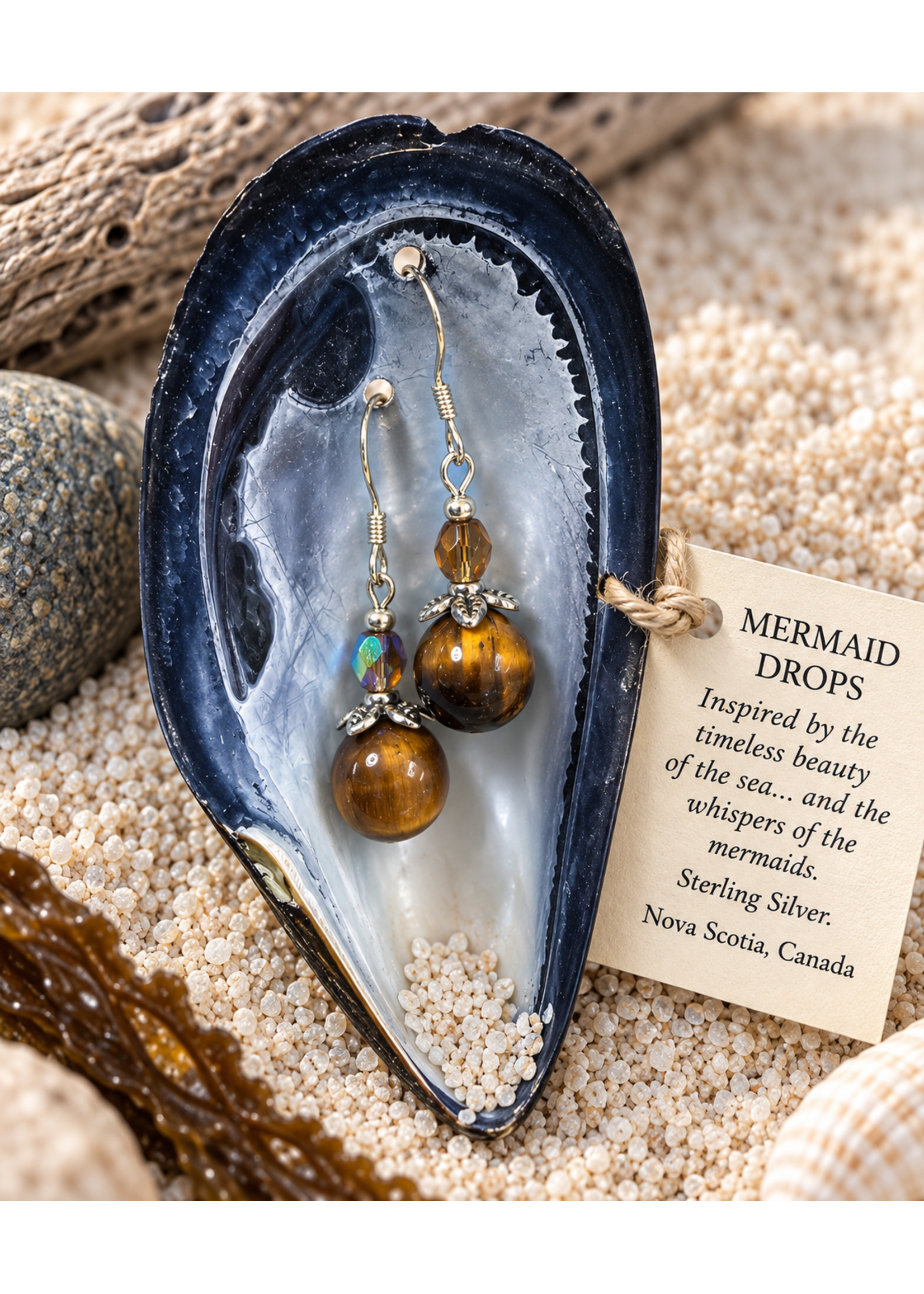 Mermaid Drop Earrings