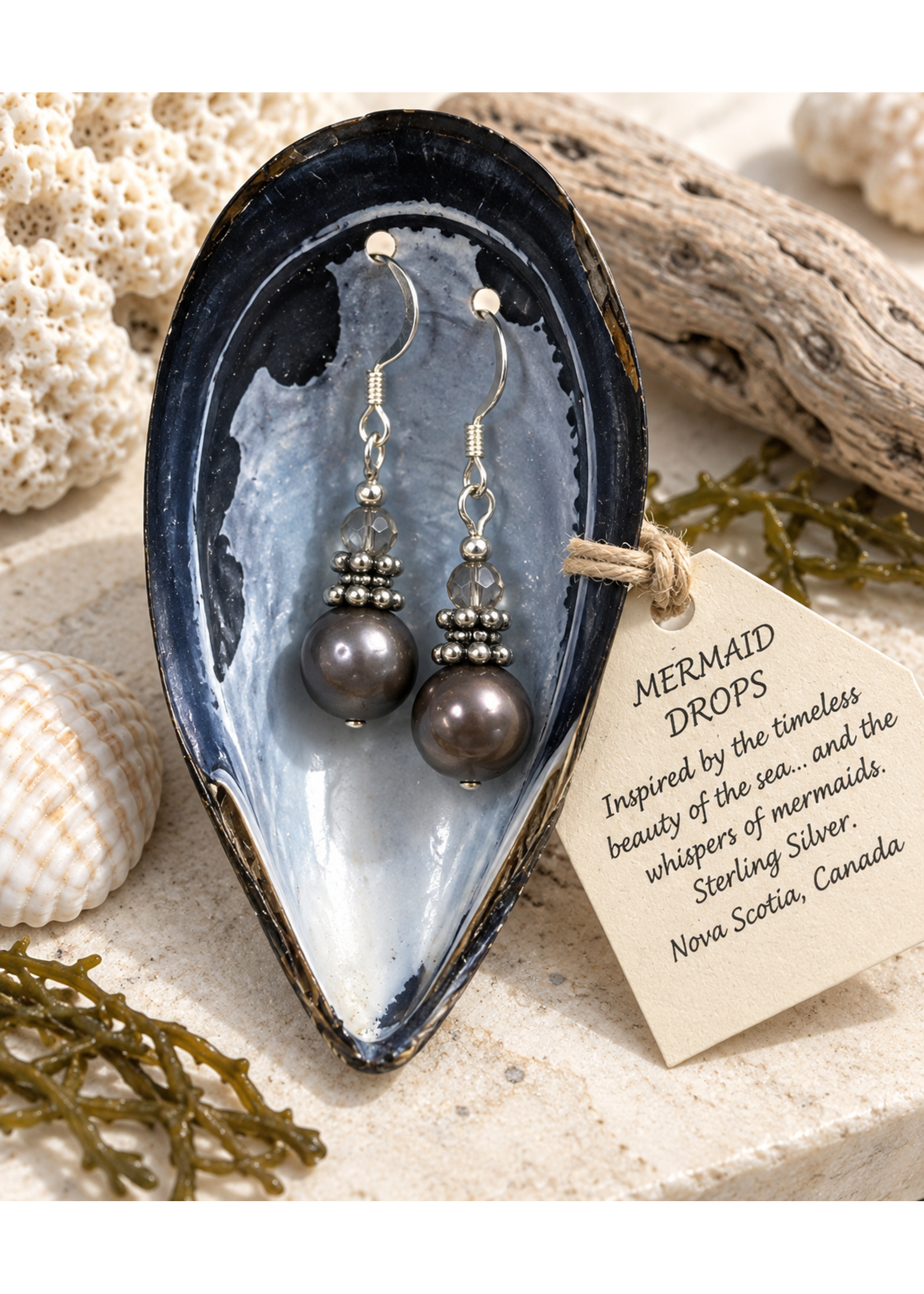 Mermaid Drop Earrings