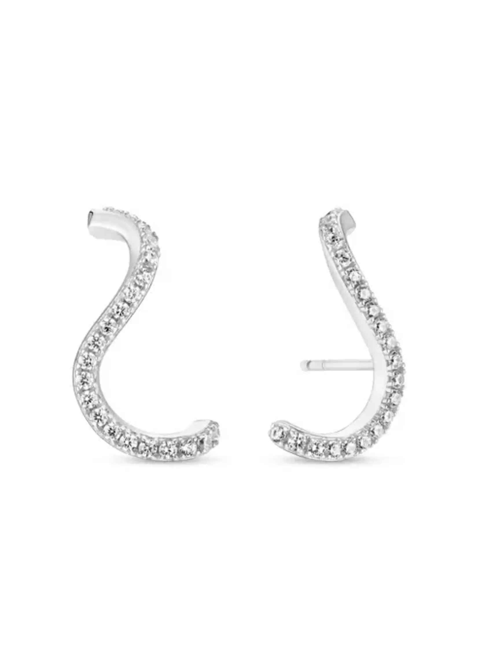 Sif Jakobs Sif Jakobs Ellera Waves Earrings CZ