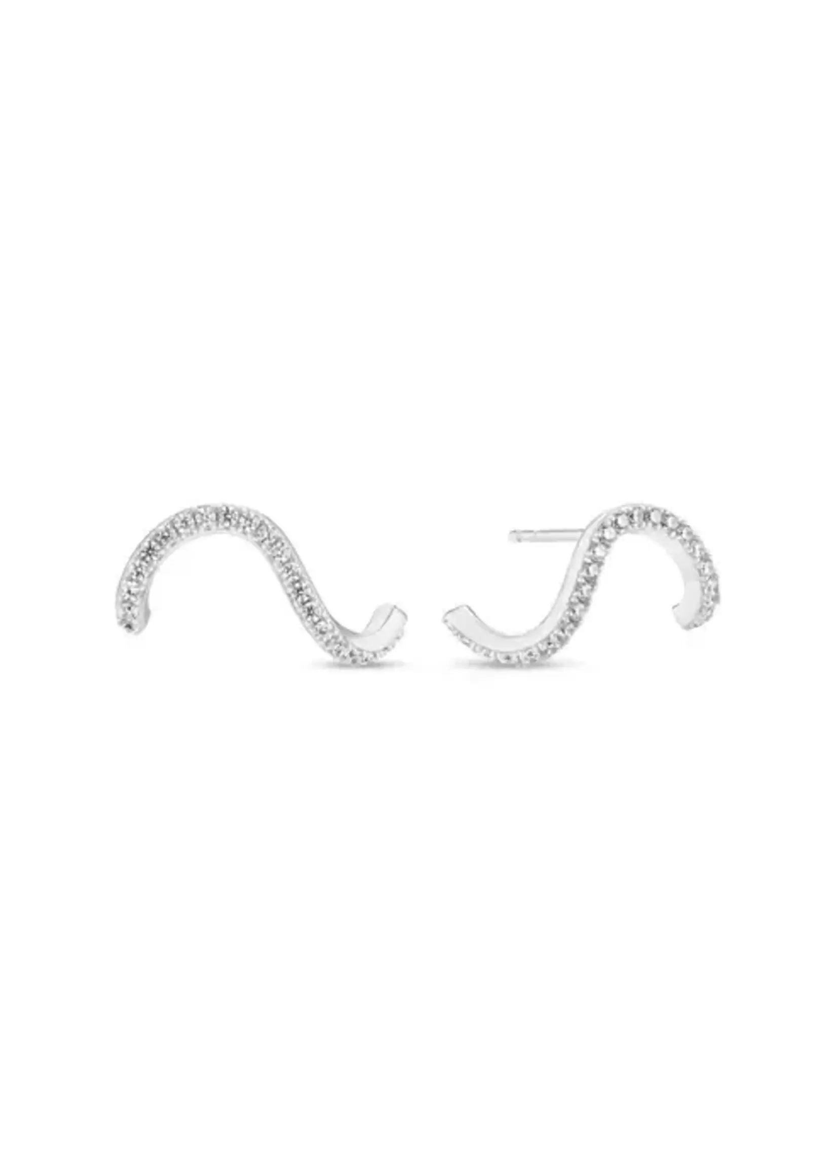 Sif Jakobs Sif Jakobs Ellera Waves Earrings CZ