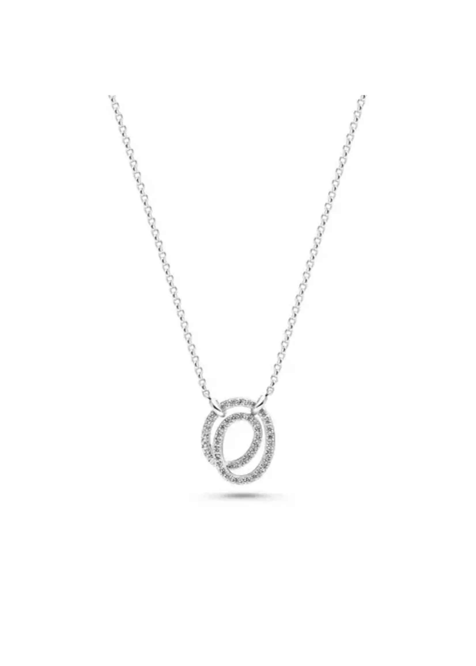 Sif Jakobs Sif Jakobs Spirale Due Necklace CZ