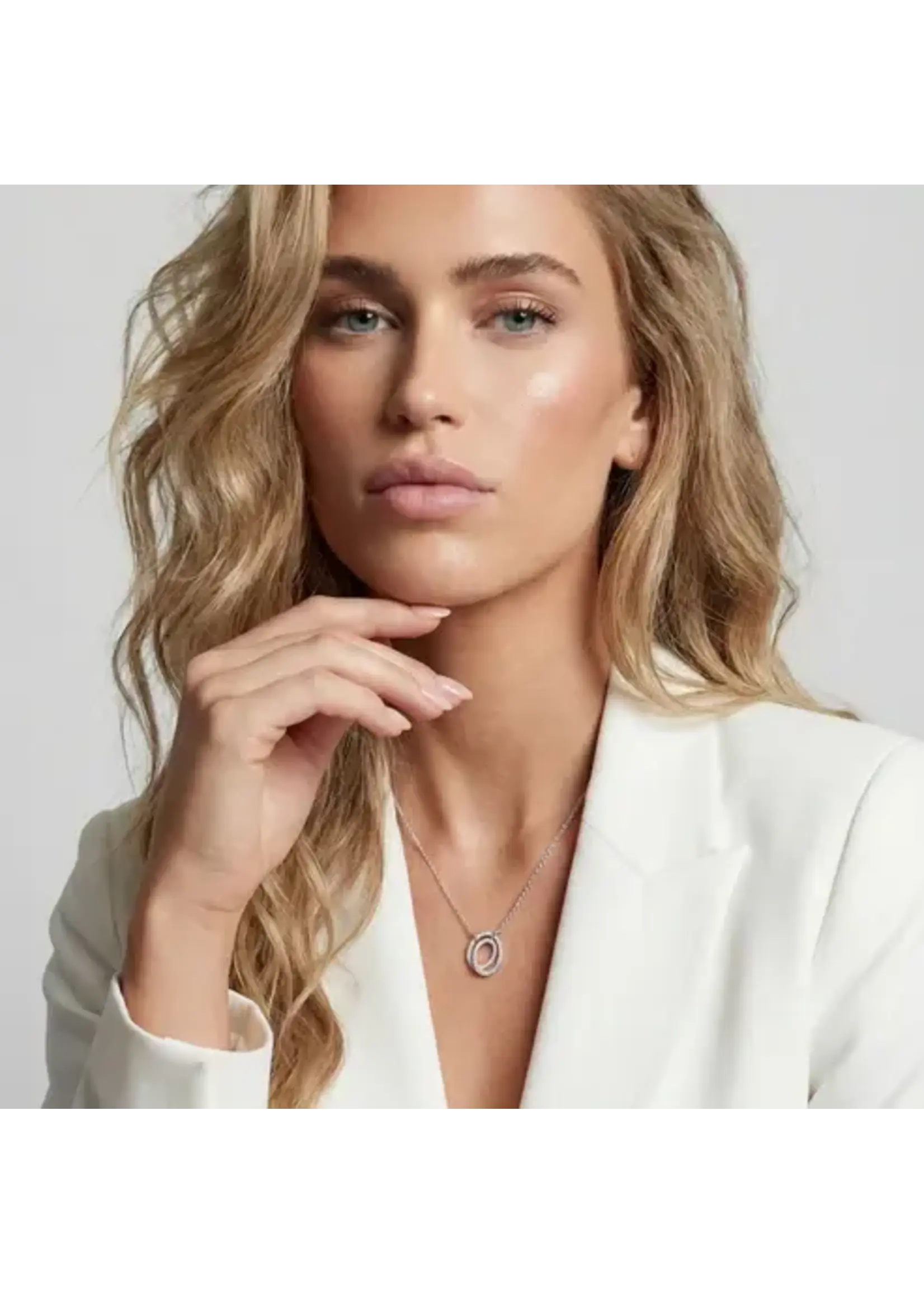 Sif Jakobs Sif Jakobs Spirale Due Necklace CZ