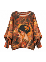 Mama Mia Print Sweaters O/S