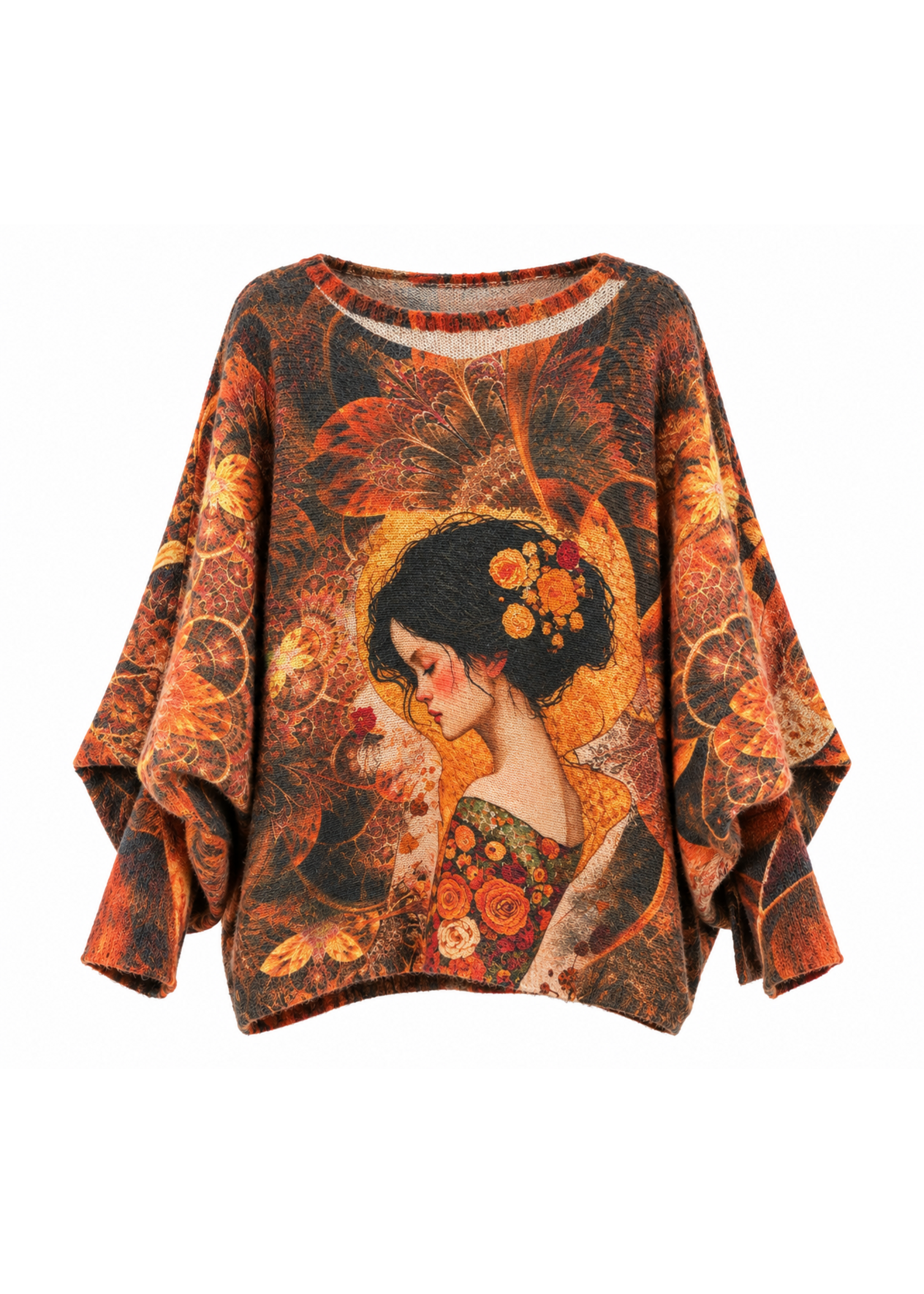 Mama Mia Print Sweaters O/S