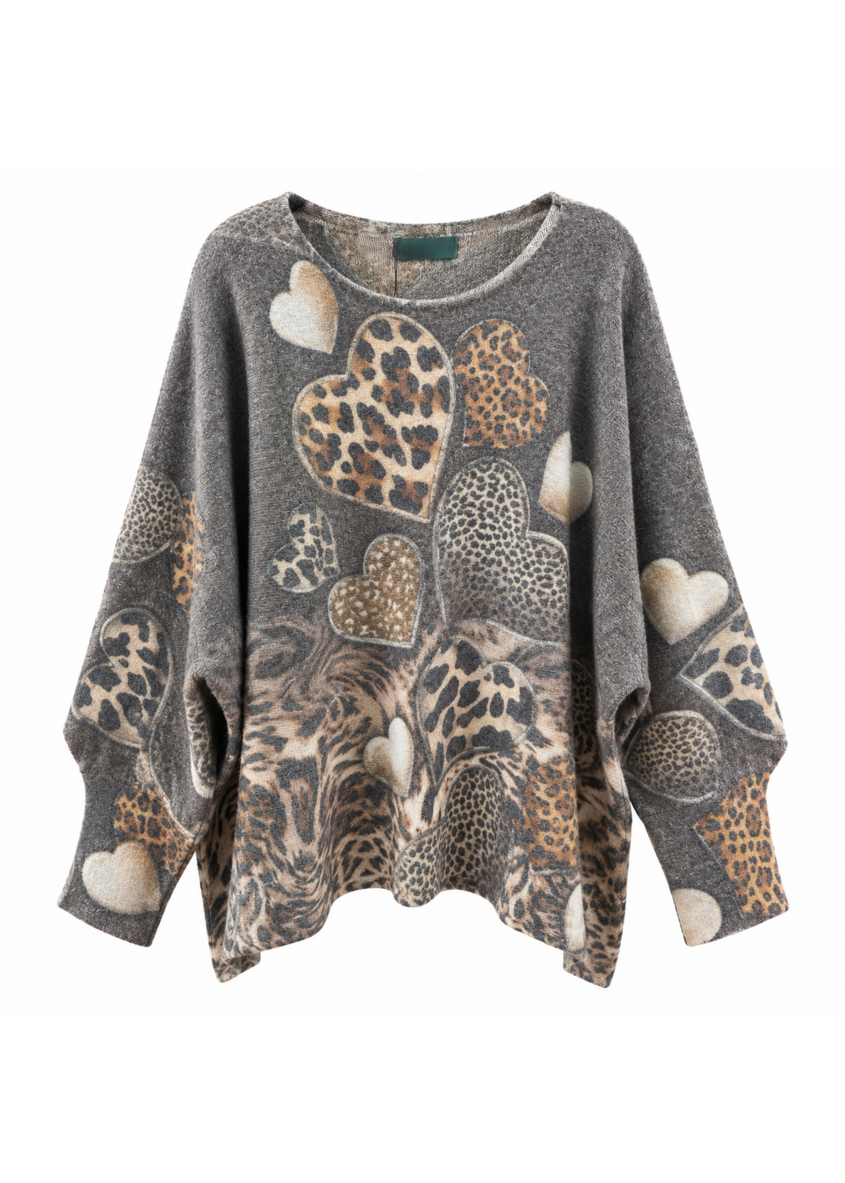 Mama Mia Print Sweaters O/S