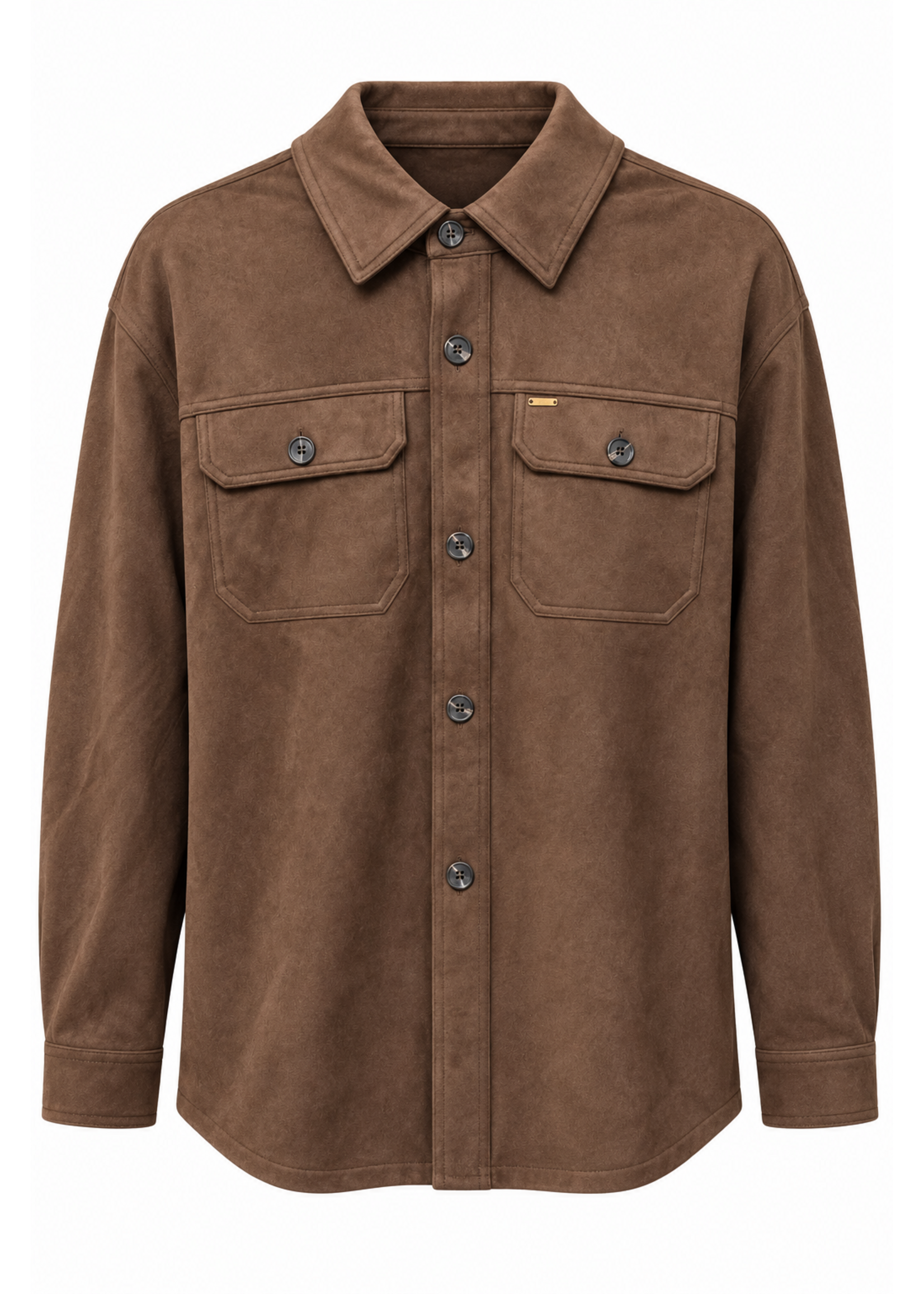 Lois Blackbull Apparel Dan Long Sleeve Overshirt with Pocket