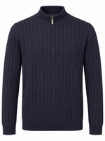 Lois Blackbull Apparel Andres Long Sleeve Mock Neck 1/4 Zip
