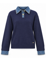Lois Blackbull Apparel Lowanna Pull On with Denim