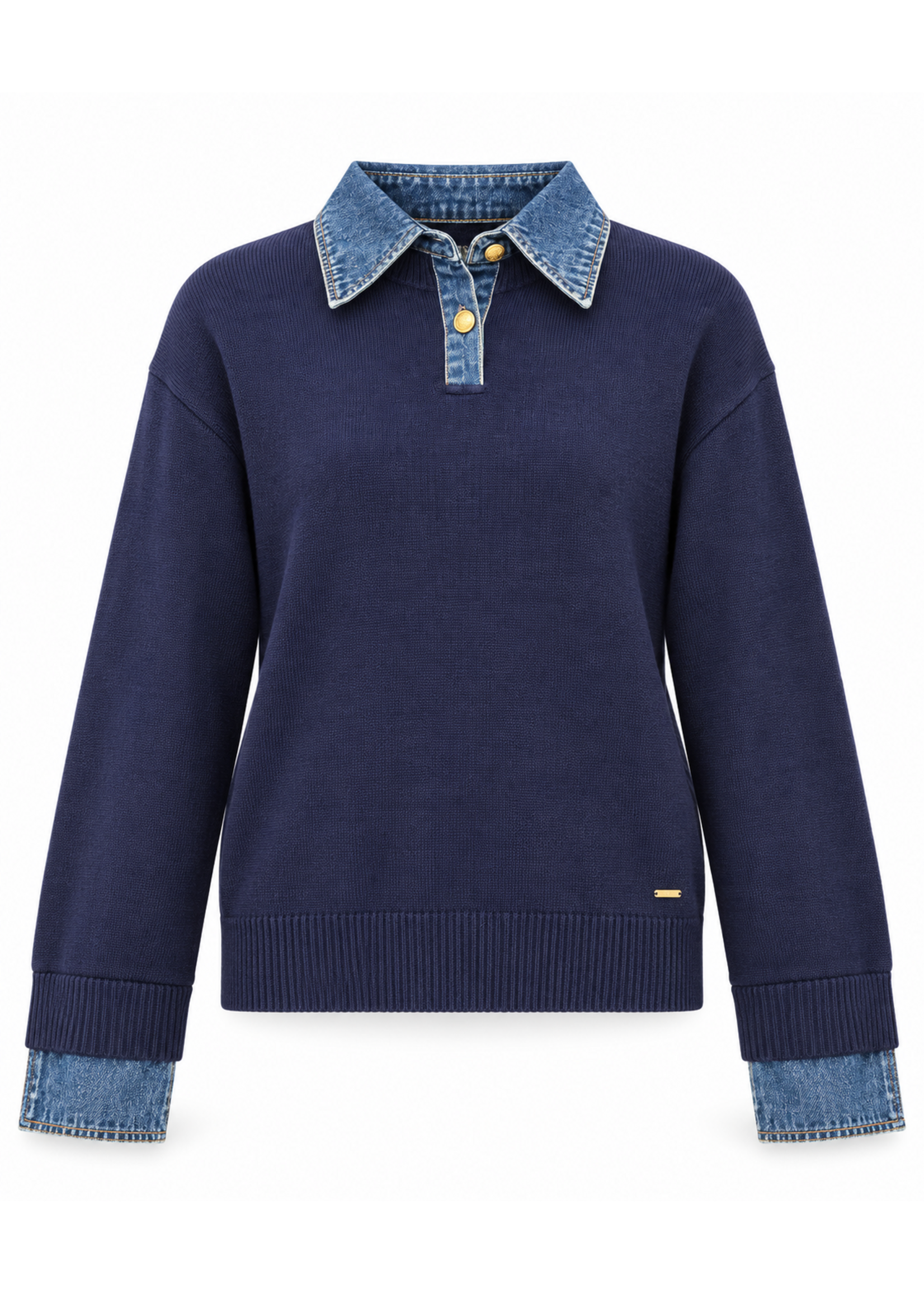Lois Blackbull Apparel Lowanna Pull On with Denim