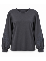 Lois Blackbull Apparel Solene Mock Neck Sweater