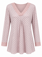 PJ Pink Polka Dot Set 2pc