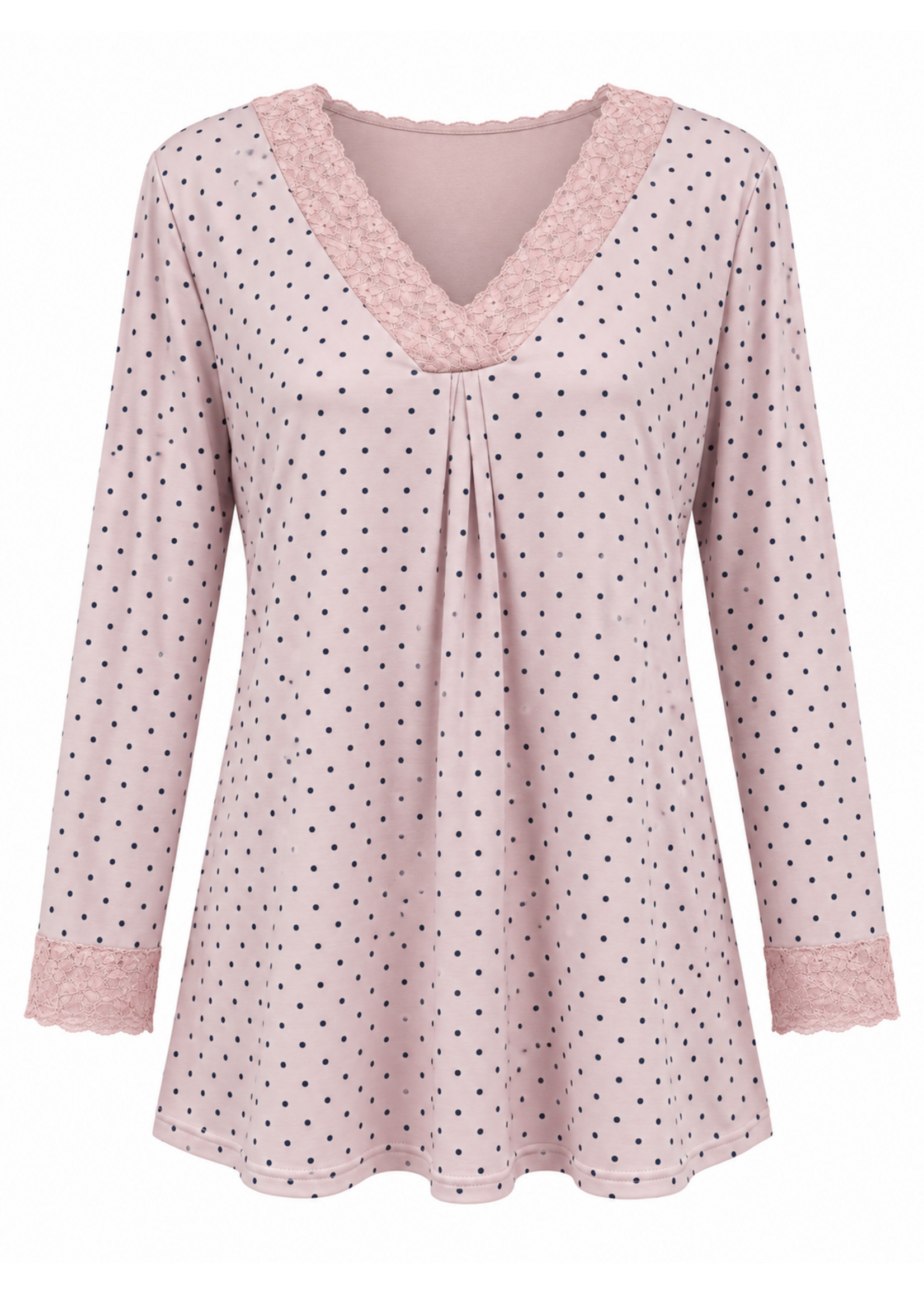 PJ Pink Polka Dot Set 2pc