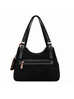 Seven Days Faux Suede Purse