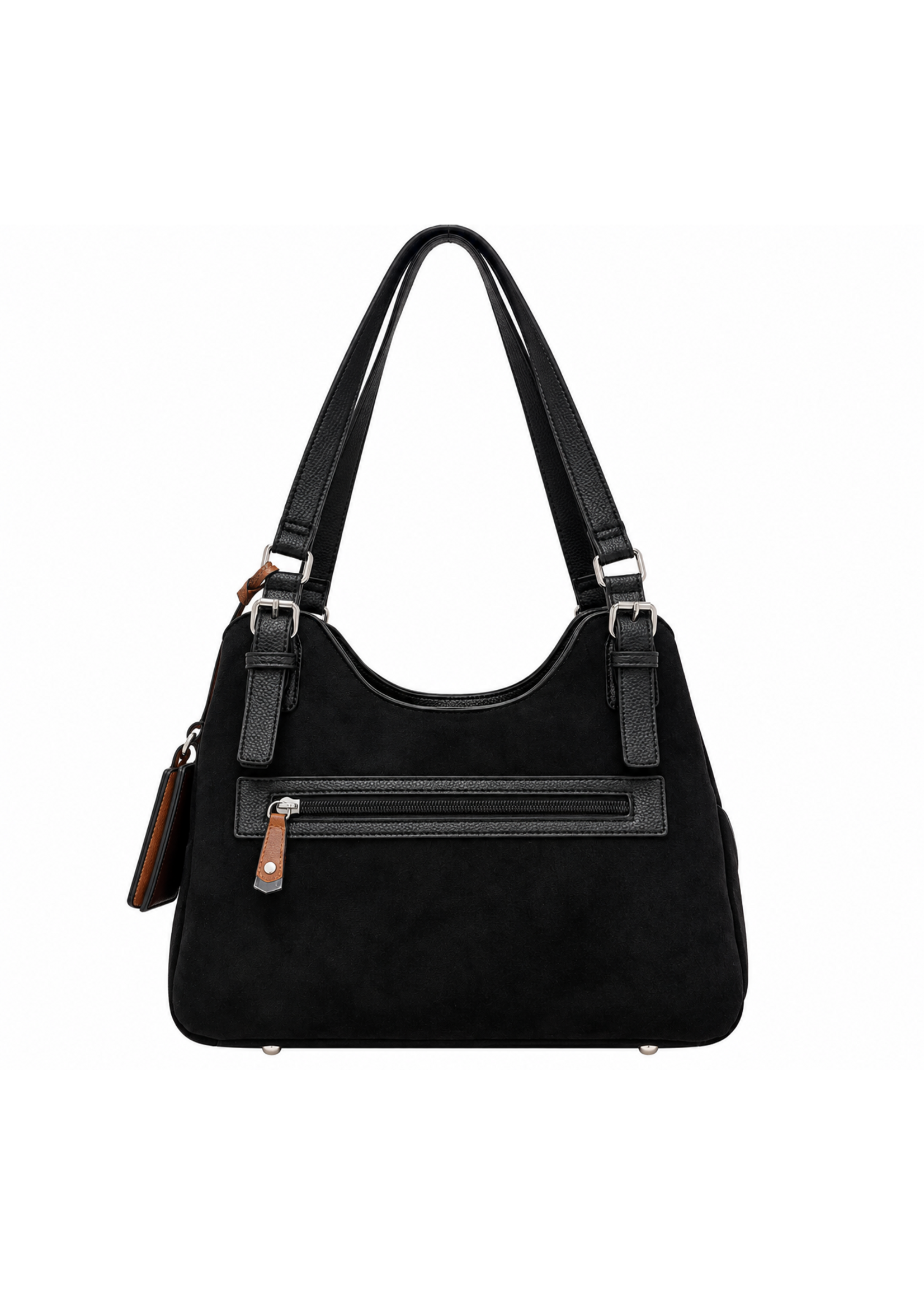 Seven Days Faux Suede Purse