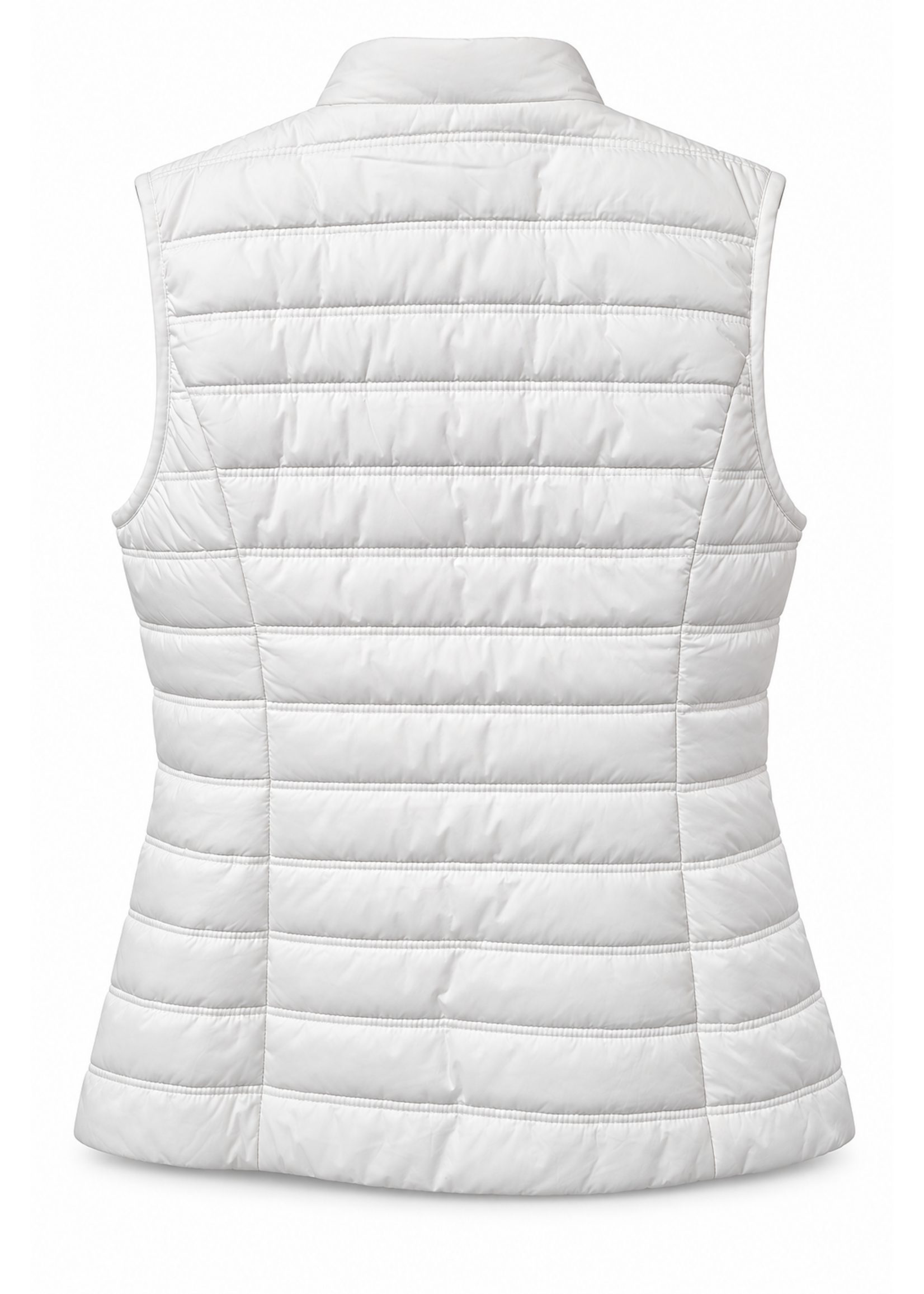 Moffi International Puffer Vest White