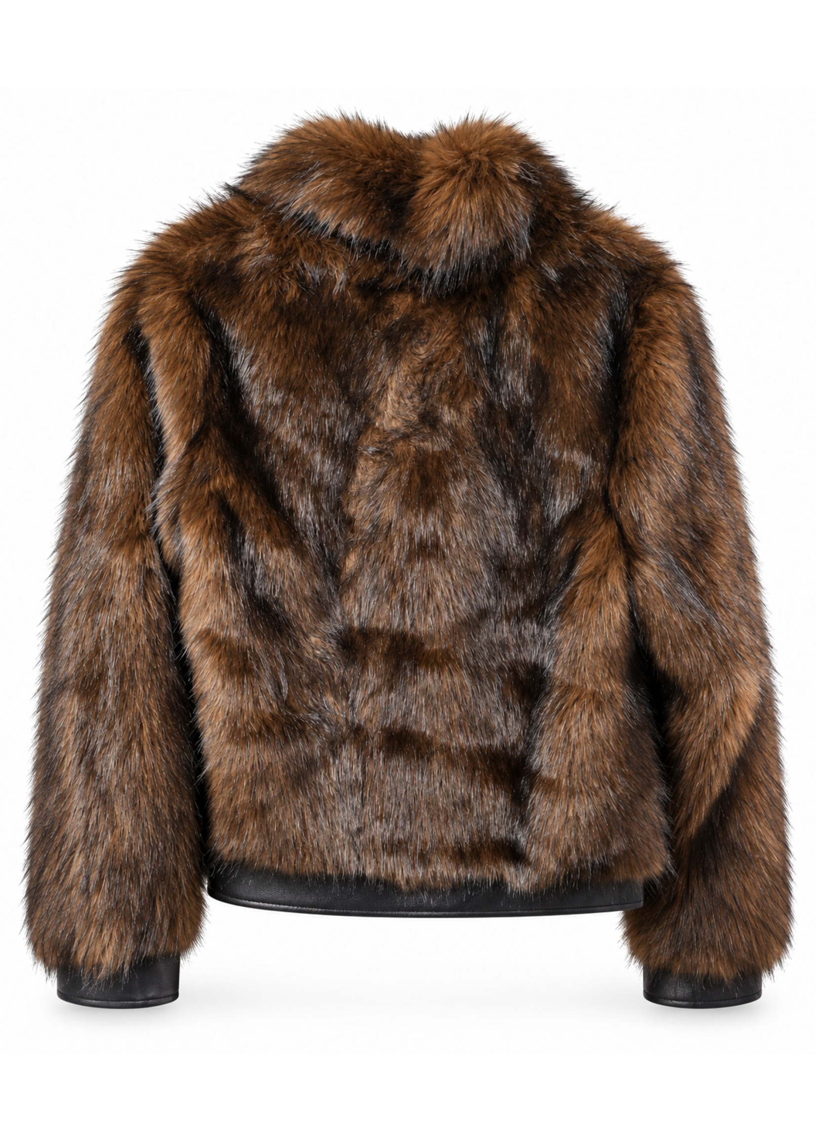 Lois Blackbull Apparel Faux Fur Mink Coat