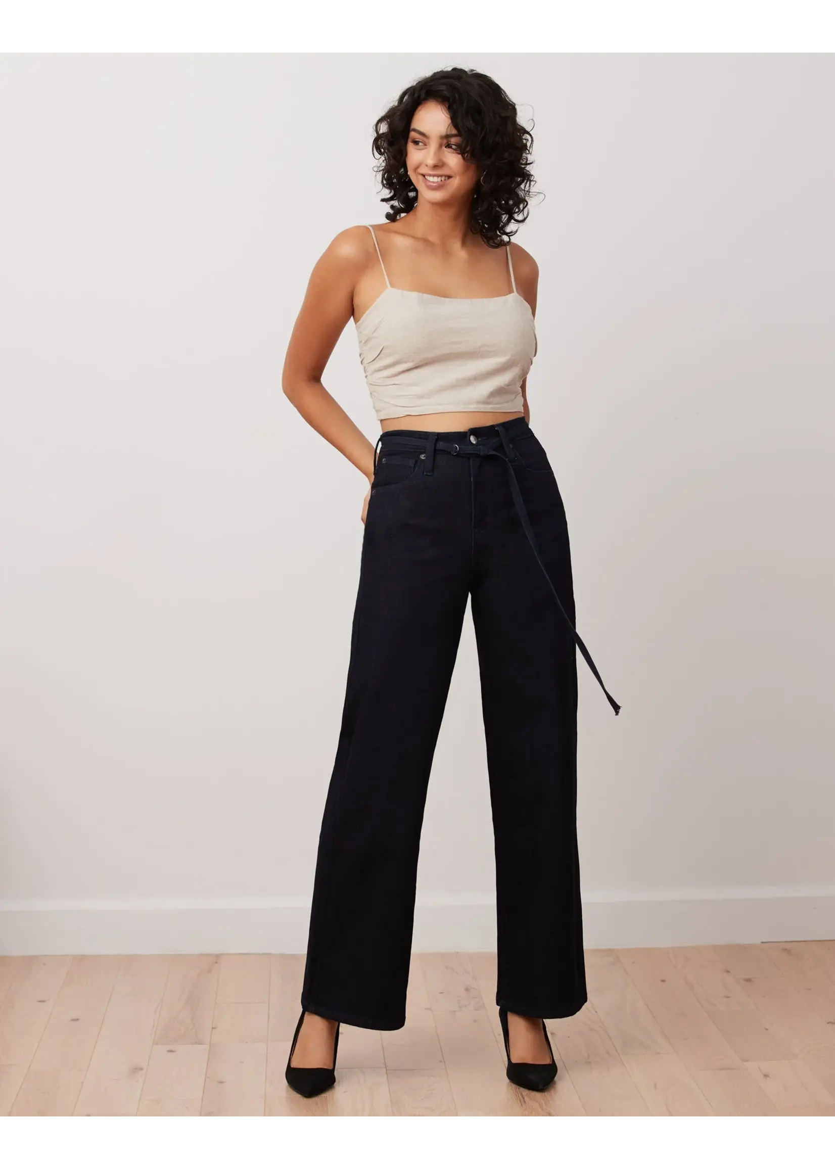 Yoga Jeans Yoga Jeans Lily Wide Leg High Rise