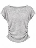 C'est Moi Ruched Soft Top